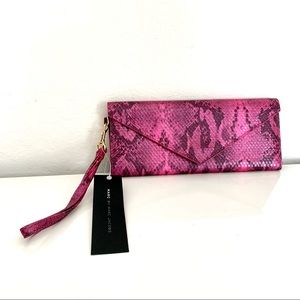 Marc by Marc Jacobs Pink Snakeskin Wristlet